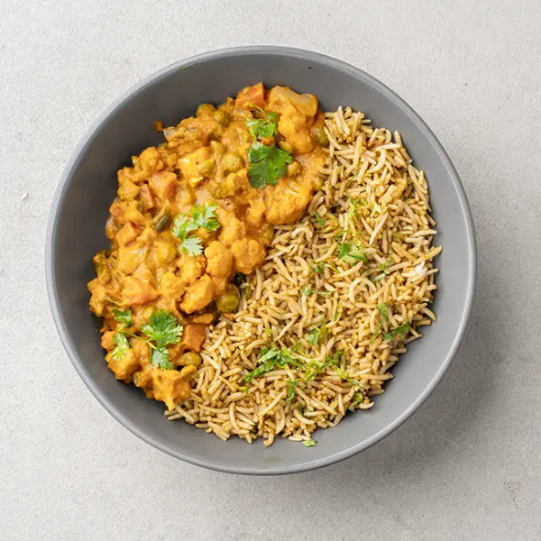 Hyderabadi Vegetable Curry With Bagara Rice